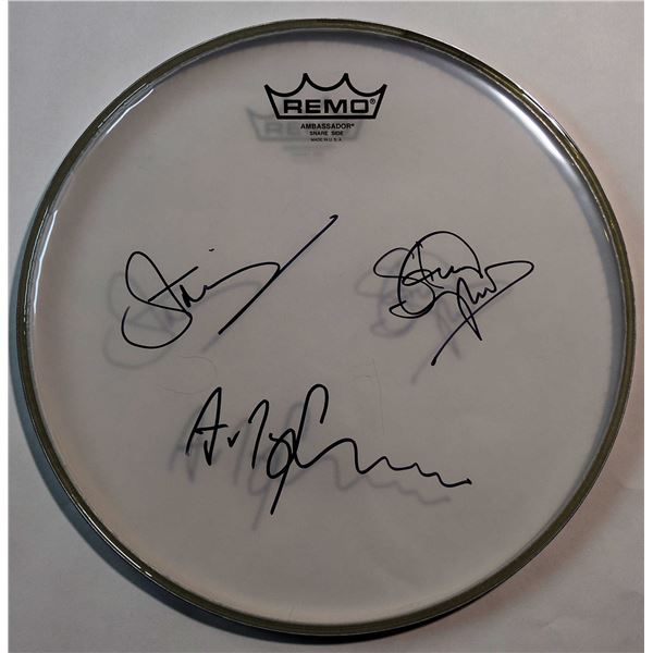 The Police signed drum head