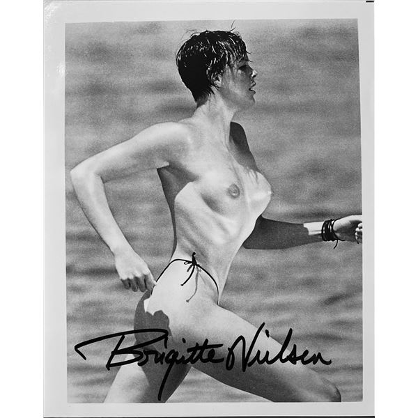 Brigitte Nielsen signed photo