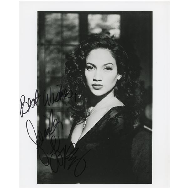Jennifer Lopez signed photo