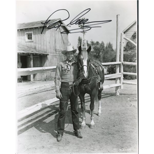 Rex Allen signed photo