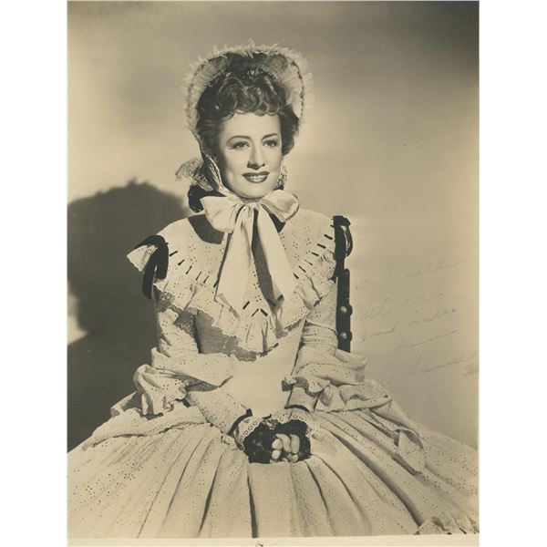 Irene Dunne signed photo