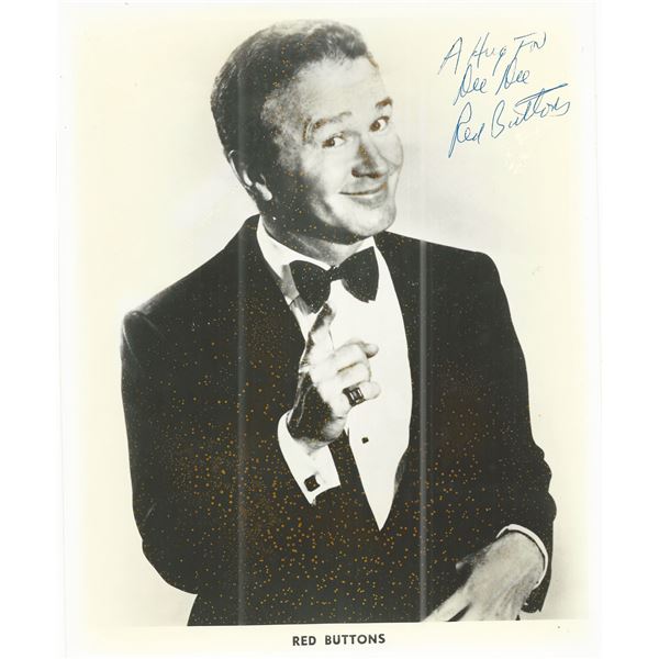 Red Buttons signed photo