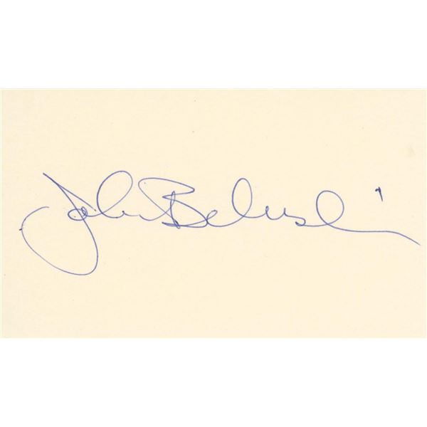 John Belushi signature cut- GFA