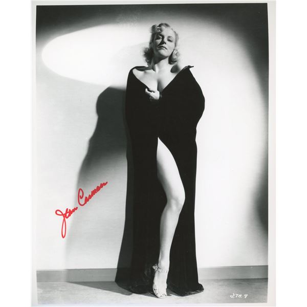 Jean Carmen signed photo