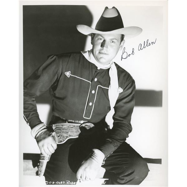 Bob Allen signed photo