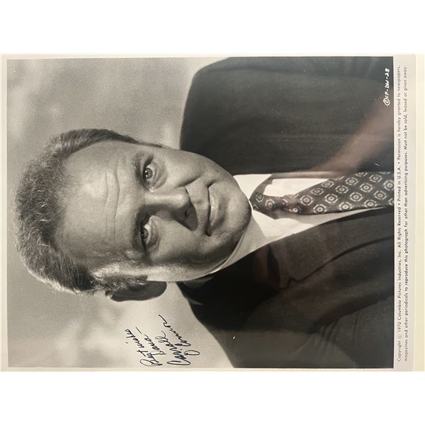 Carroll O'Connor signed photo