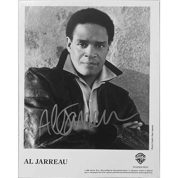 Al Jarreau signed photo