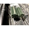 Image 2 : BUNDLE OF 50 X 5' LONG GROWING/SUPPORT STAKES. 1/2" DIAMETER. RIGID PLASTIC