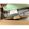 Image 8 : GROUP LOT OF ASST NEW DOOR HARDWARE. 4 X SARGENT MODEL 8228 LEVER AND DEADBOLT LOCKS WITH KEYS, 5