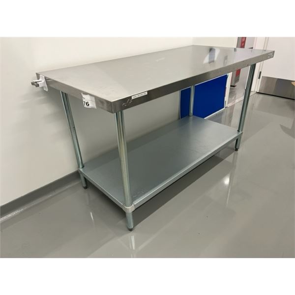 60X30 STAINLESS PREP TABLE