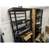 Image 1 : 2 PLASTIC STORAGE SHELVES 36X18X6' HIGH. CONTENTS NOT INCLUDED