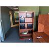 Image 2 : 3X3' FILE CABINETS, 2X6' BOOKSHELVES, HUTCH & CONTENTS OF SHELVES