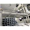 Image 2 : 48"X18"X6' HIGH METRO STYLE ROLLING RACK. 4 SHELVES. 4'X4' GROW LIGHTS