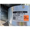 Image 2 : 13 - 12" 90 DEGREE ELBOWS - GALVANIZED DUCTING