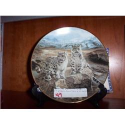 COLLECTOR PLATE WITH ORIGINAL BOX AND PAPERS