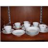 Image 1 : CHINA DESSERT SET