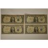 1935-F, 35-G, 57-A & 1957-B US $1 SILVER CERTS,