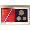 Image 1 : 1976 US SILVER 3 COIN BICENTENNIAL PROOF SET IN
