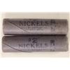 2 SOLID DATE ROLLS 1963-P JEFFERSON NICKELS (BU)