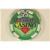 Image 2 : $25 RASCALS CASINO CHIP. SEATTLE, WA.