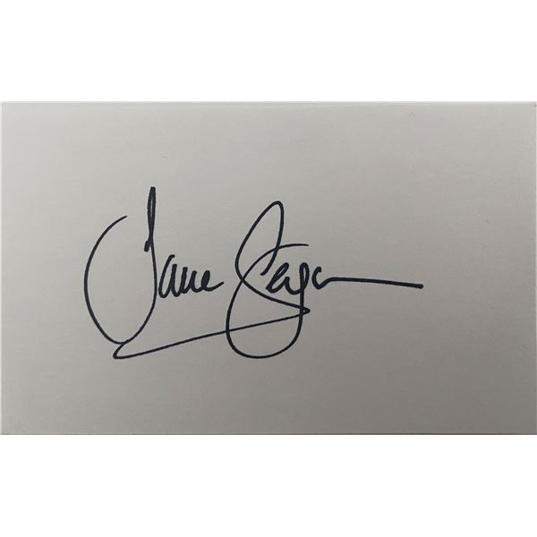 Jane Seymour signature