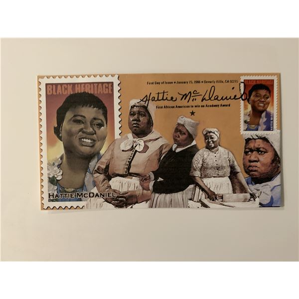 Hattie McDaniel FDC