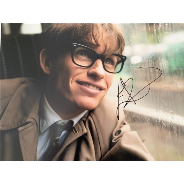 Eddie Redmayne Signed The Theory Of Everything Photo