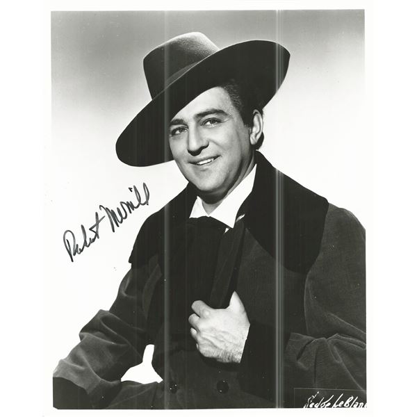 Robert Merrill Signed Photo