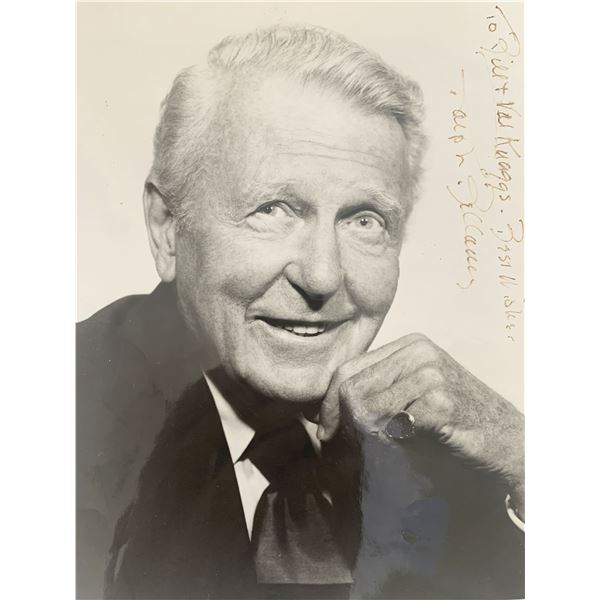 The Wolf Man's Ralph Bellamy signed photo