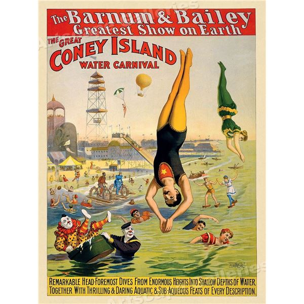 The Barnum & Bailey Greatest Show on Earth Reprint