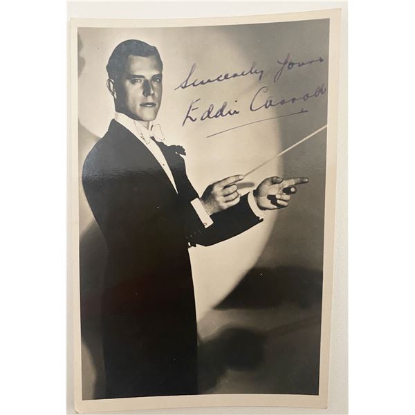 The Montclairs Orchestra Eddie Carroll signed photo