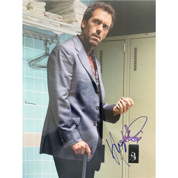 House Hugh Laurie signed photo