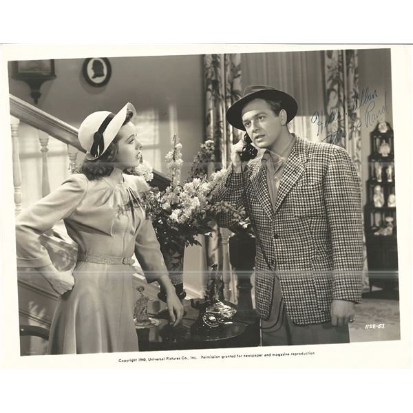 Rand Brooks Signed Movie Photo