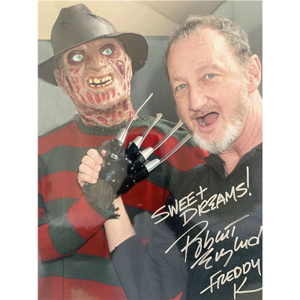 Robert Englund signed photo