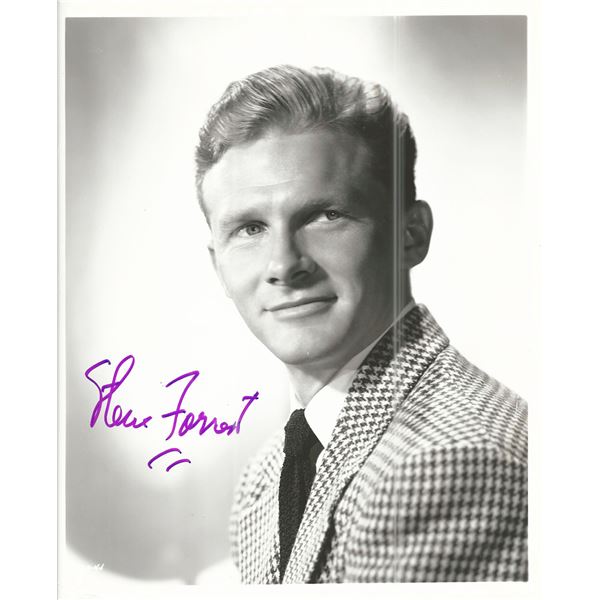 Steve Forrest Signed  Photo