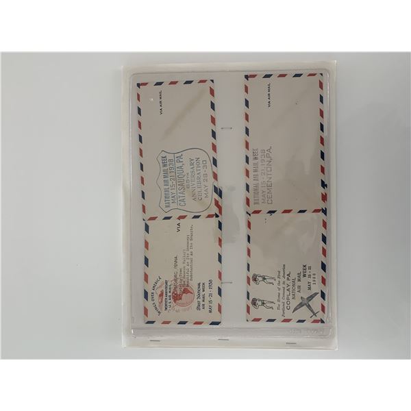 1938 National Air Mail Week envelope collection