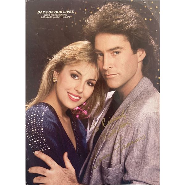 Days of Our Lives Genie Francis signed photo