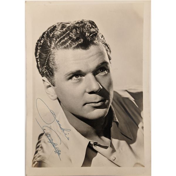 Jackie Cooper Signed Photo