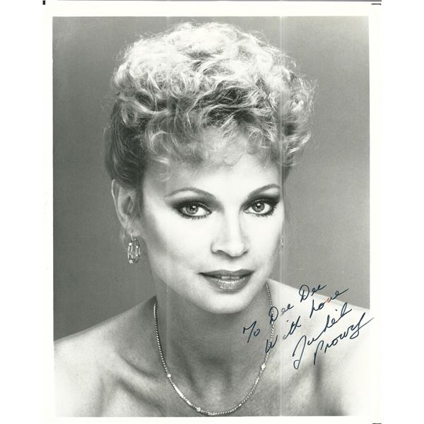 Dancer Juliet Prowse signed photo