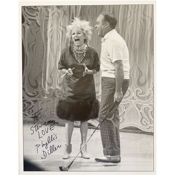 Phyllis Diller signed photo