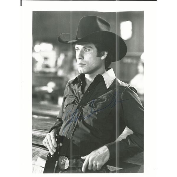 John Travolta Signed Movie Photo