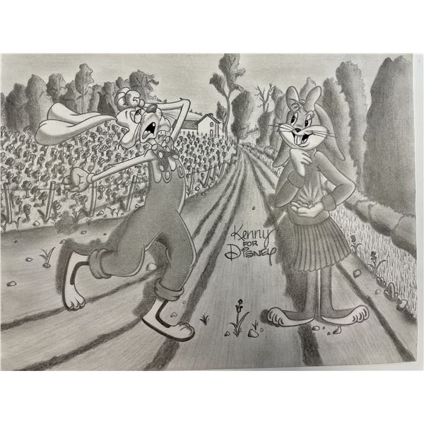 Ken Titleman Original Roger Rabbit Artwork