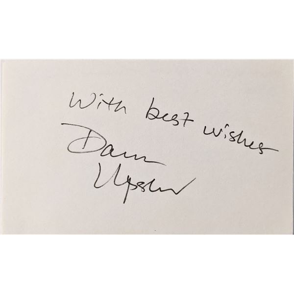 Opera singer Dawn Upshaw autograph