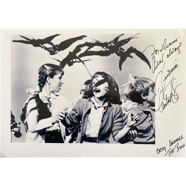 The Birds Veronica Cartwright signed movie photo
