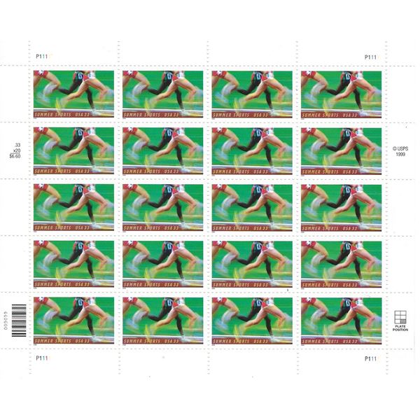 Summer Sports Stamps