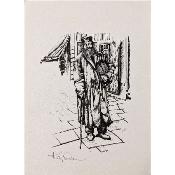 David Kaplan Signed Print