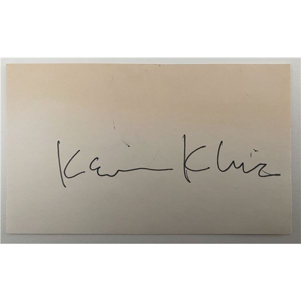 Theatre Hall of Fame Actor Kevin Kline autograph