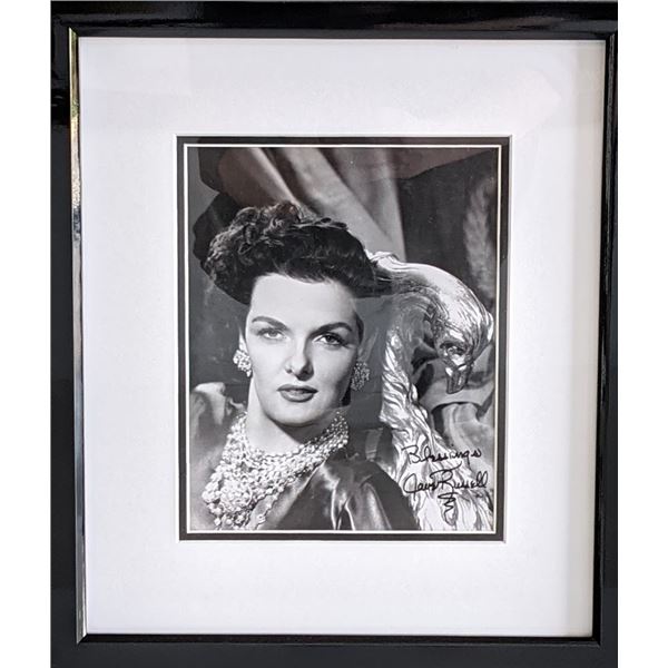 Jane Russell Signed Photo