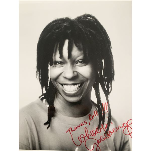 Whoopi Goldberg signed photo