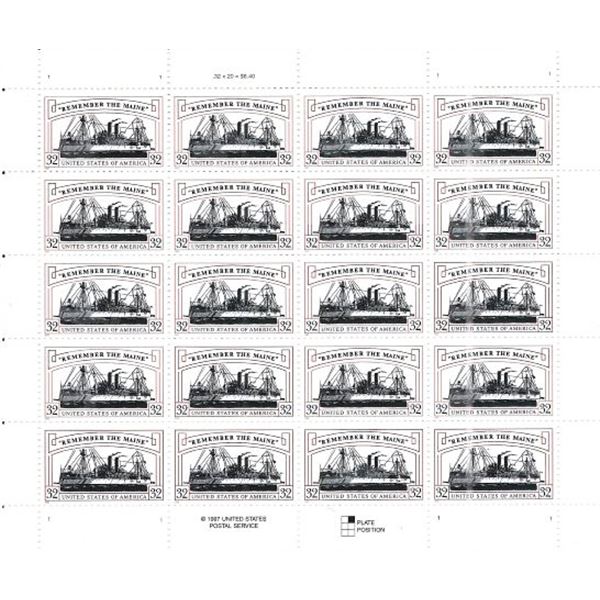 Remember The Maine Stamps